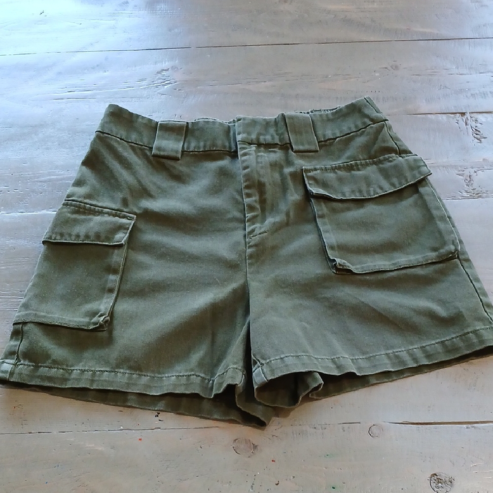 TNA Olive Women's Cargo Shorts